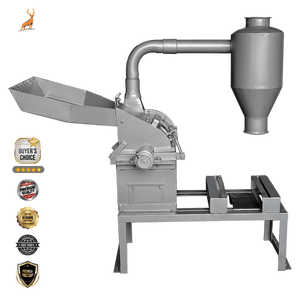 3 hp chilli grinding machine - main machine view - reindeer machinery