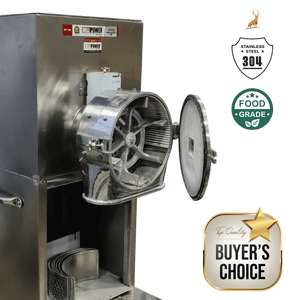 atta chakki for small business - with open chamber - reindeer machinrey